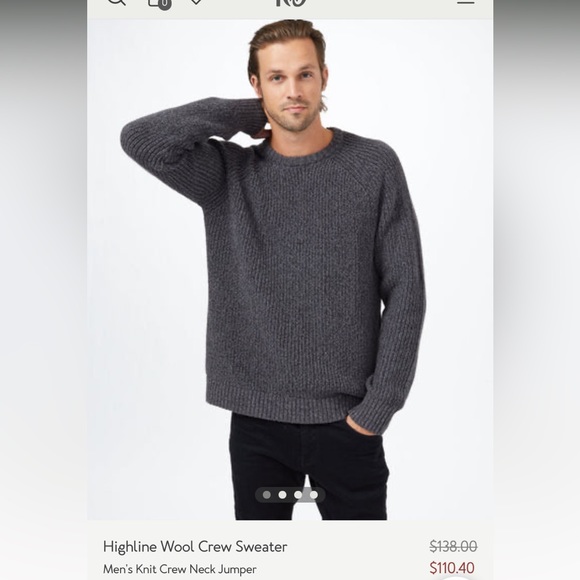 Tentree highline wool sweater - Picture 3 of 3